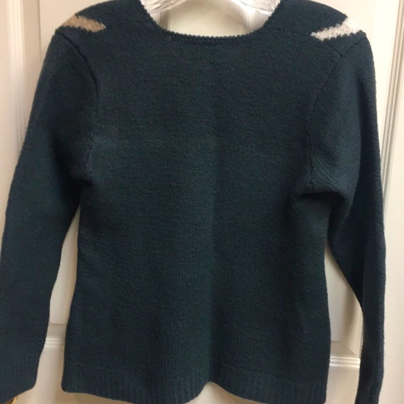“BLEYLE” THICK WOOL VTG SKI SWEATER - Picture 4 of 7